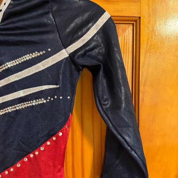 Gk Long Sleeve Gymnastics Leotard - Picture 9 of 10